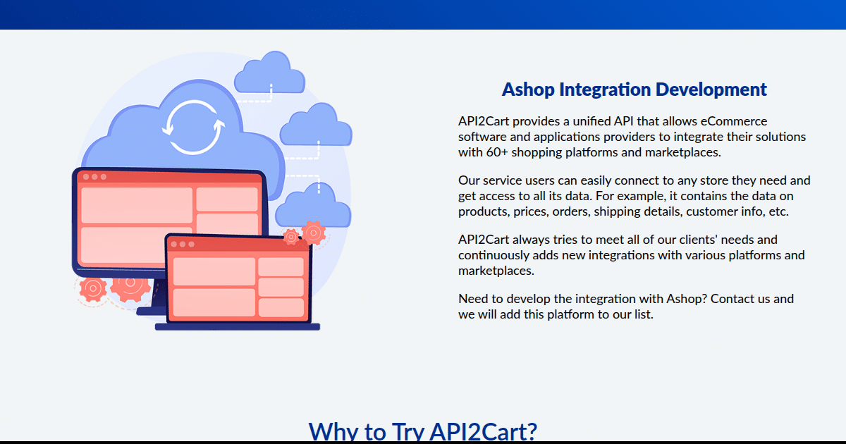 Ashop Integration - API2Cart - Unified eCommerce API