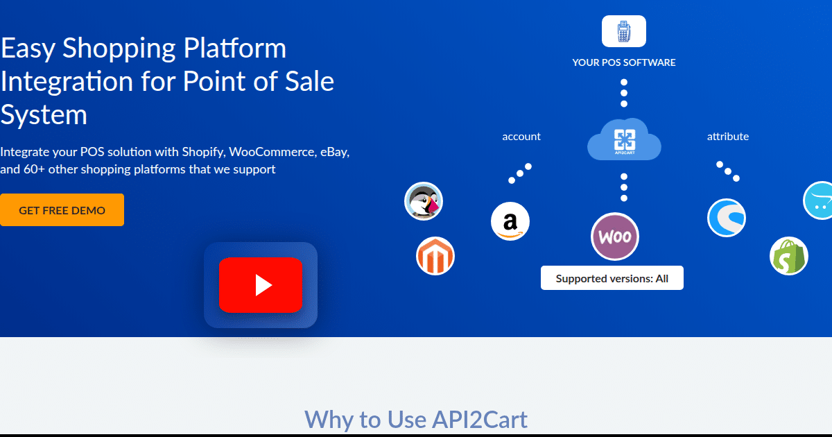 POS API Integration - API2Cart - Unified eCommerce API
