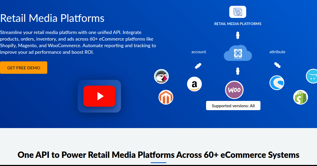 Api Media Retail Media Platforms API Integration