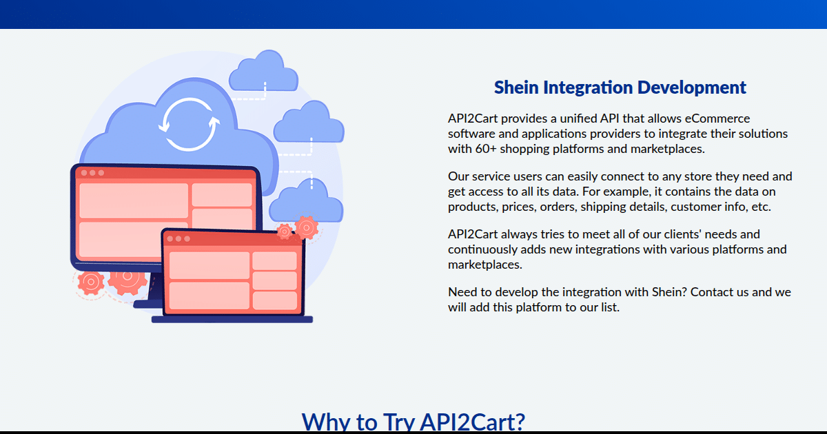 Api Sheen Shein Integration - API2Cart - Unified eCommerce API