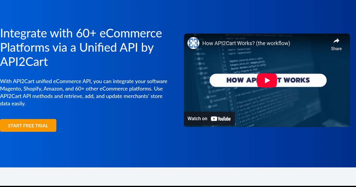 Integrate with 60+ eCommerce Platforms via a Unified API by API2Cart ...