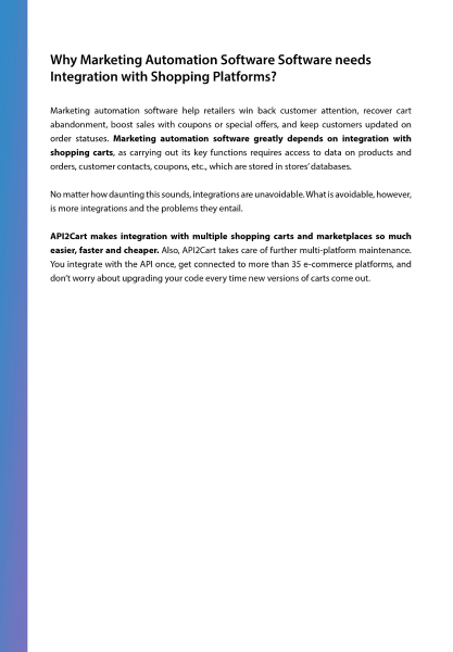 E-mail Marketing API Integration