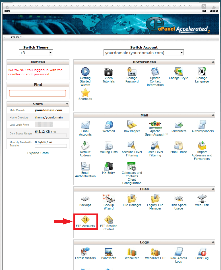 cPanel