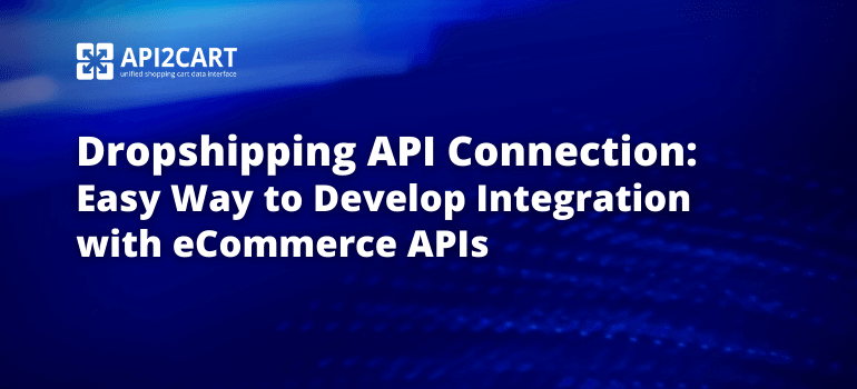 Dropshipping API Connection: Easy Way to Develop Integration with eCommerce APIs