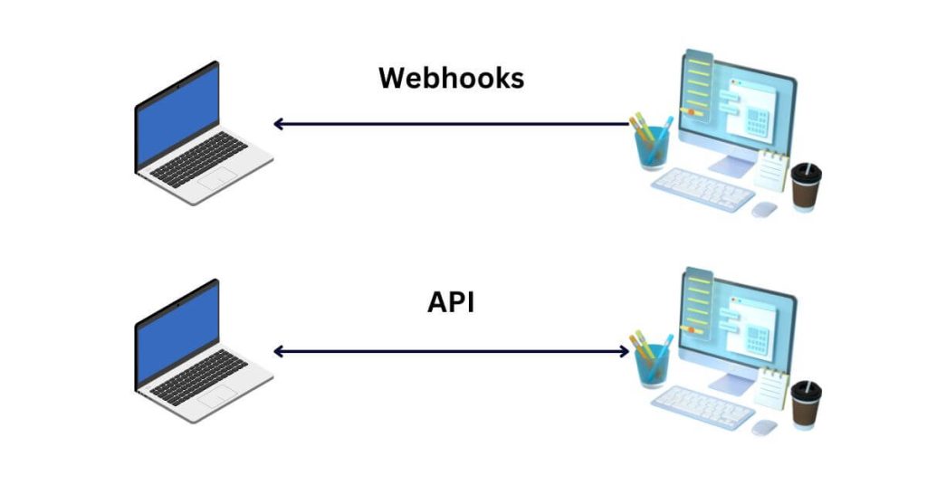 webhooks vs api