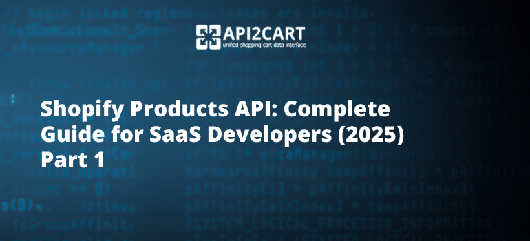 Shopify Products API add, update, delete example for developers