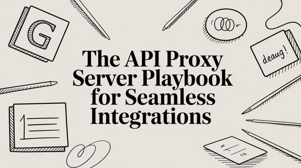 The API Proxy Server Playbook for Seamless Integrations
