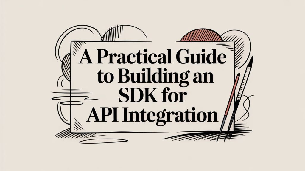 A Practical Guide to Building an SDK for API Integration