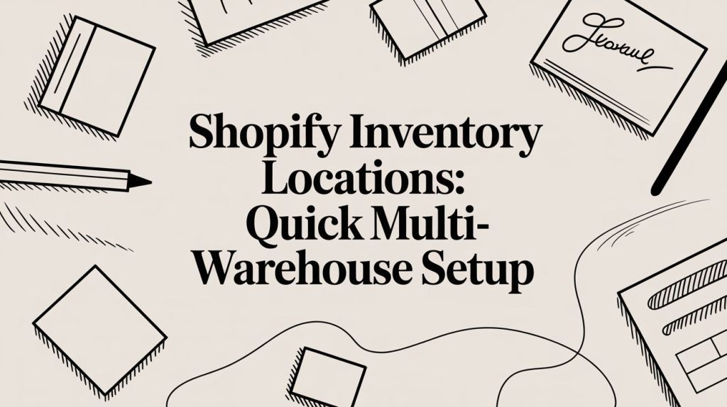 Shopify Inventory Locations: Quick Multi-Warehouse Setup
