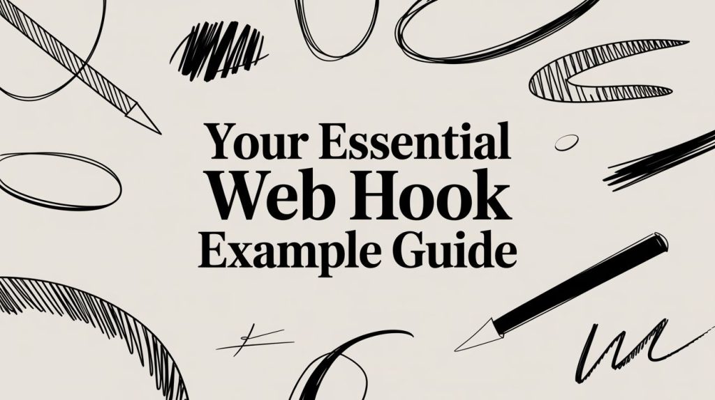 Your Essential Web Hook Example Guide for Integration Developers