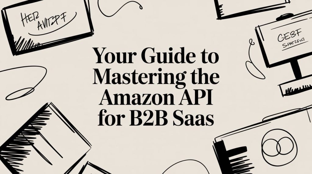 Your Guide to Mastering the Amazon API for B2B SaaS