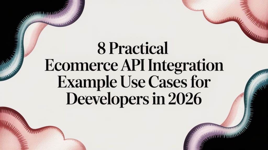 8 Practical eCommerce API Integration Example Use Cases for Developers in 2026