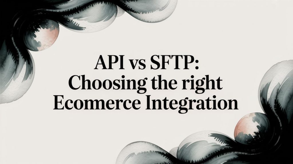 API vs SFTP: Choosing the Right eCommerce Integration