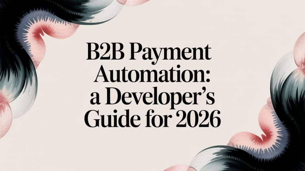 B2B Payment Automation: A Developer's Guide for 2026