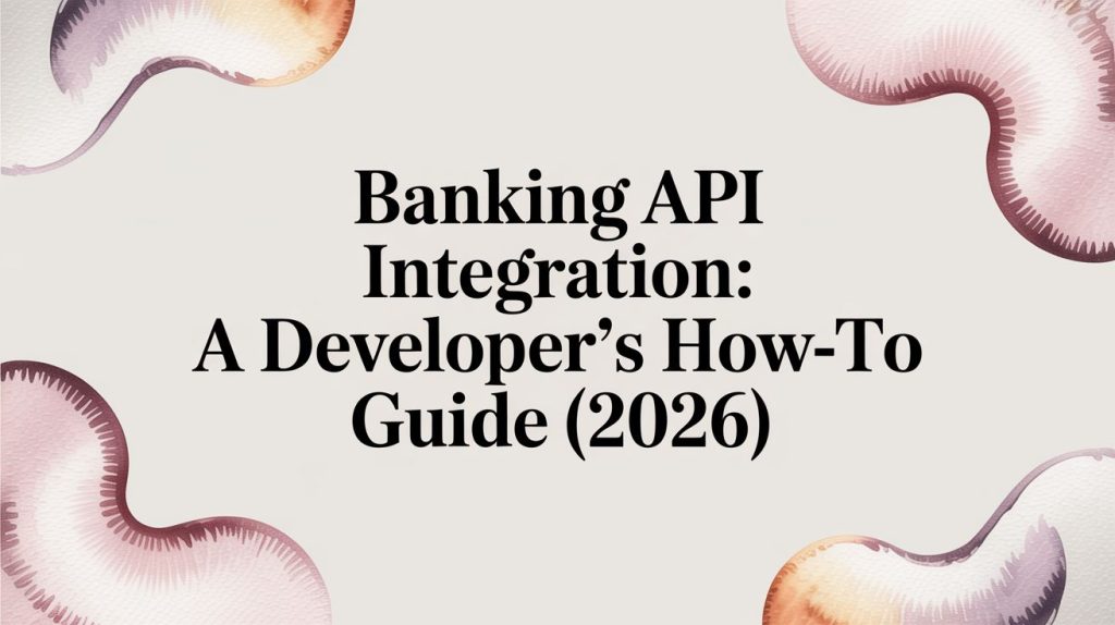 Banking API Integration: A Developer's How-To Guide (2026)