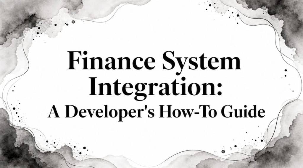 Finance System Integration: A Developer's How-To Guide