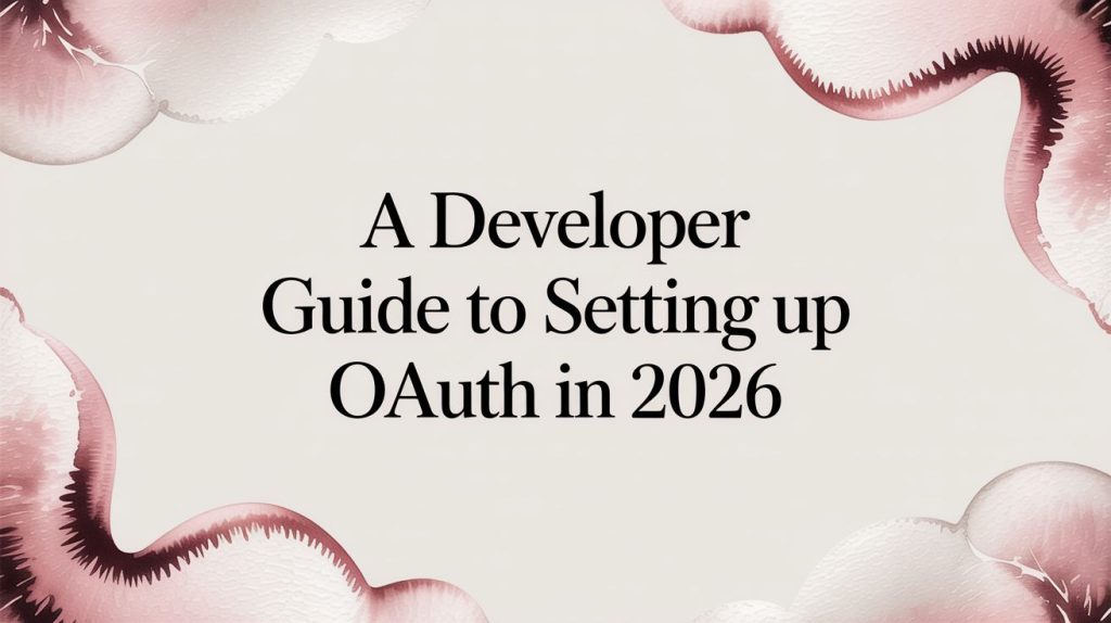 A Developer Guide to Setting Up OAuth in 2026
