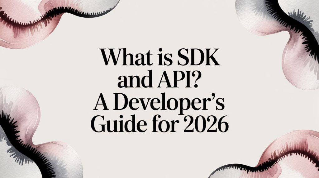 What Is SDK and API? A Developer's Guide for 2026