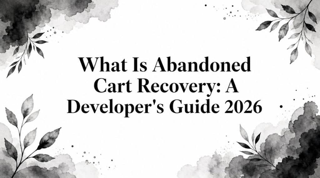 What Is Abandoned Cart Recovery: A Developer's Guide 2026
